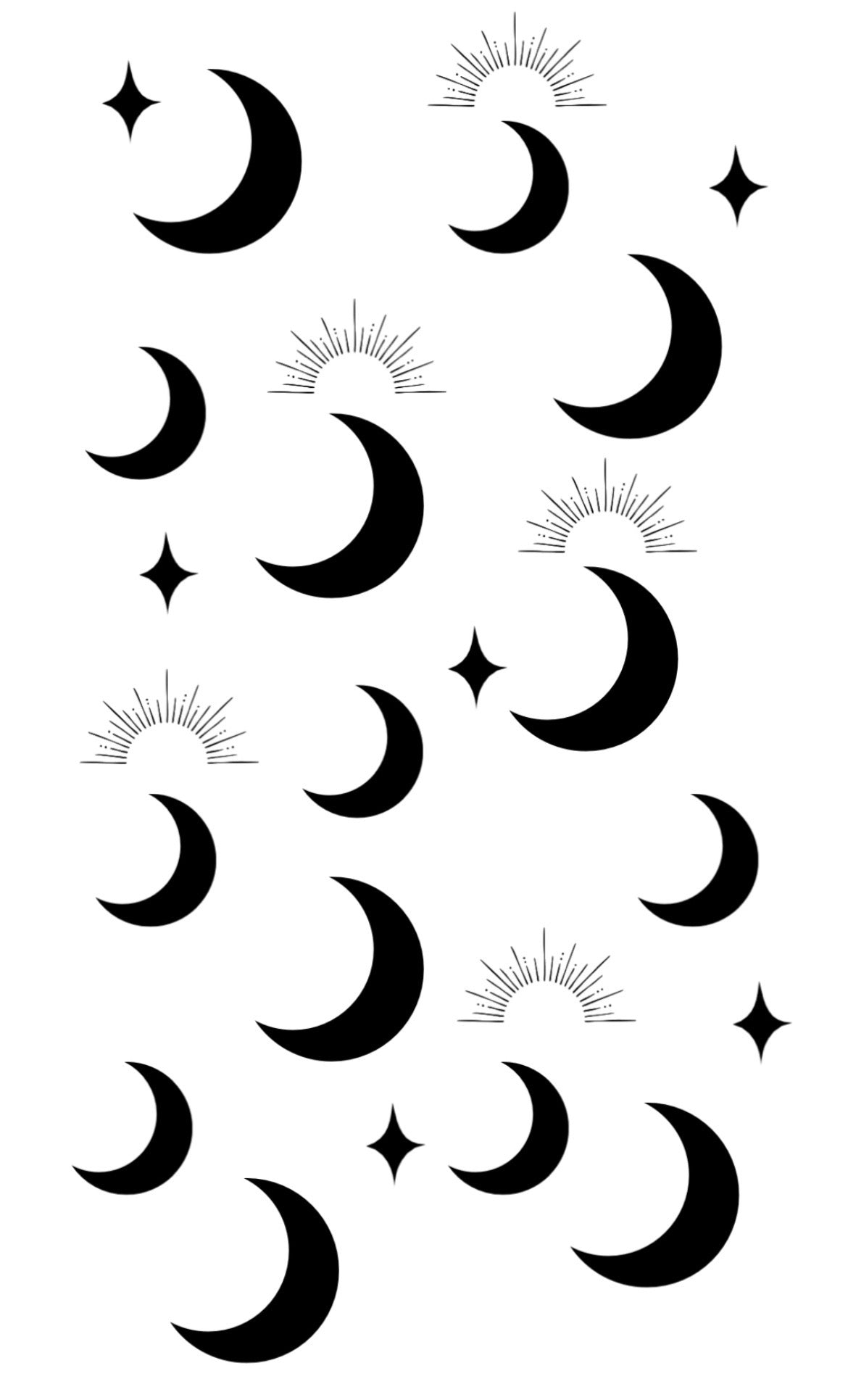moon beam dreams in Black and White