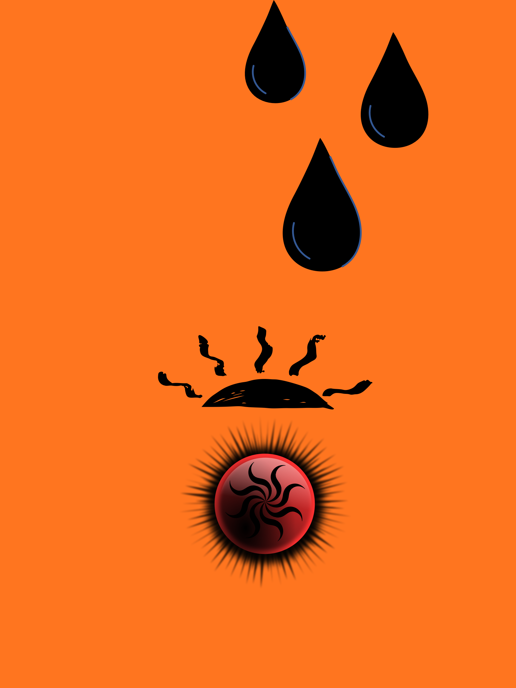 tear drops of the Sun