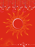 Sunstar Moonbeam Universe on red