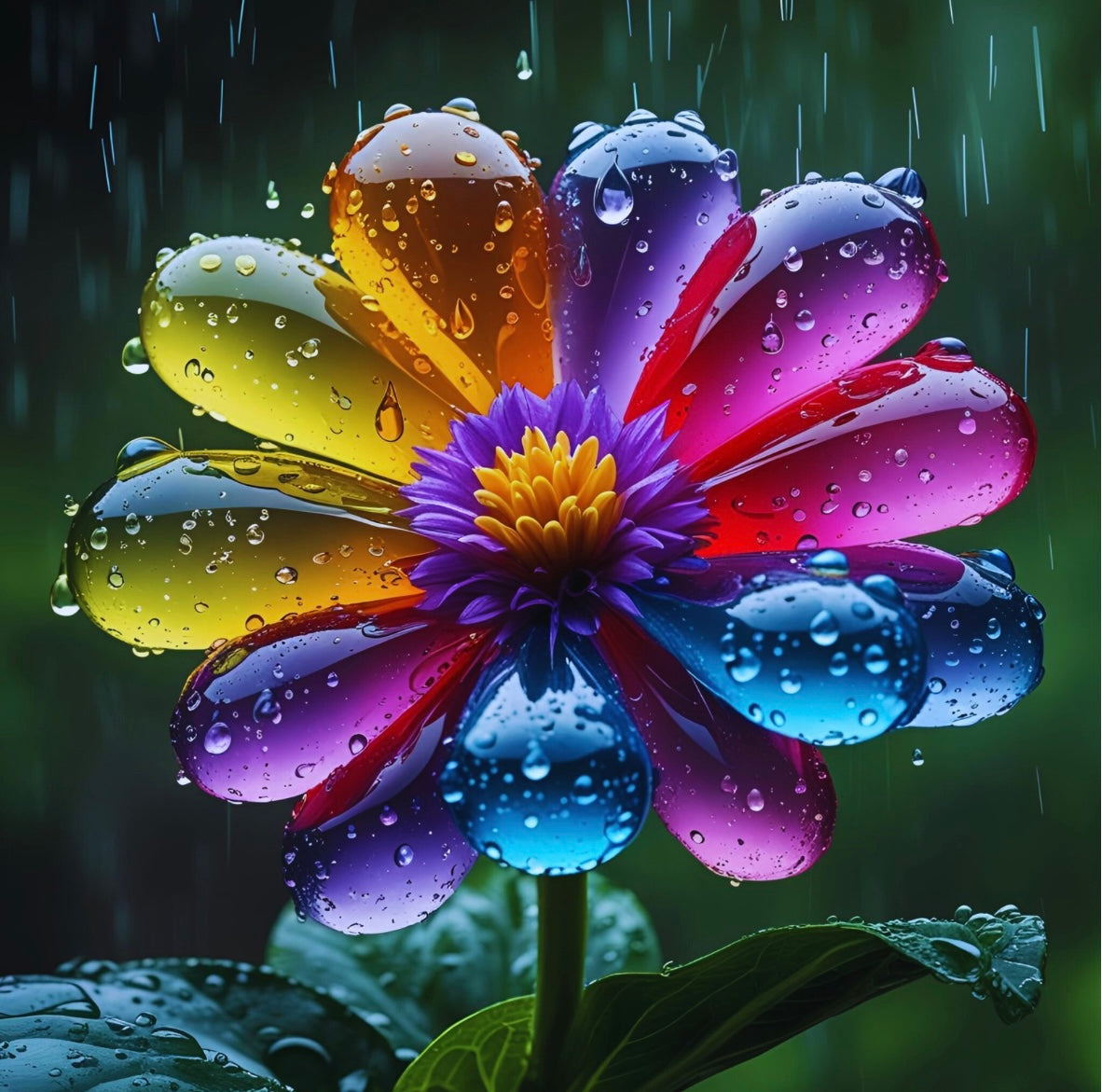 Rain Drop Flower