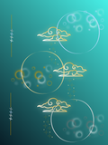 coral sea blue light in Rings