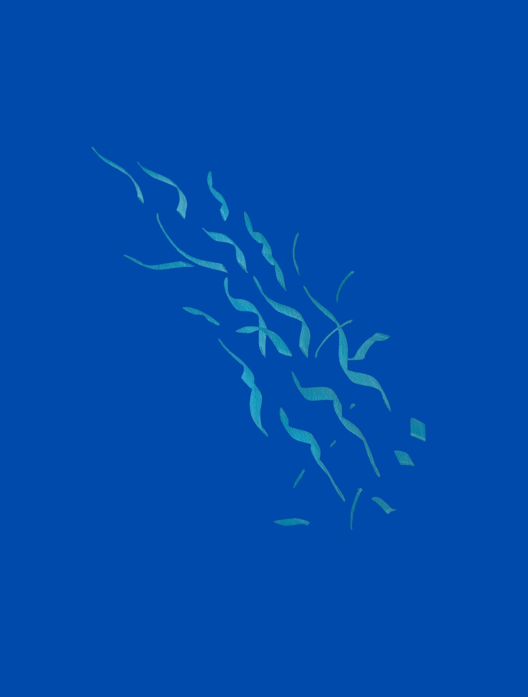 Icon in Blue on Blue