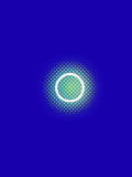Icon green on Blue
