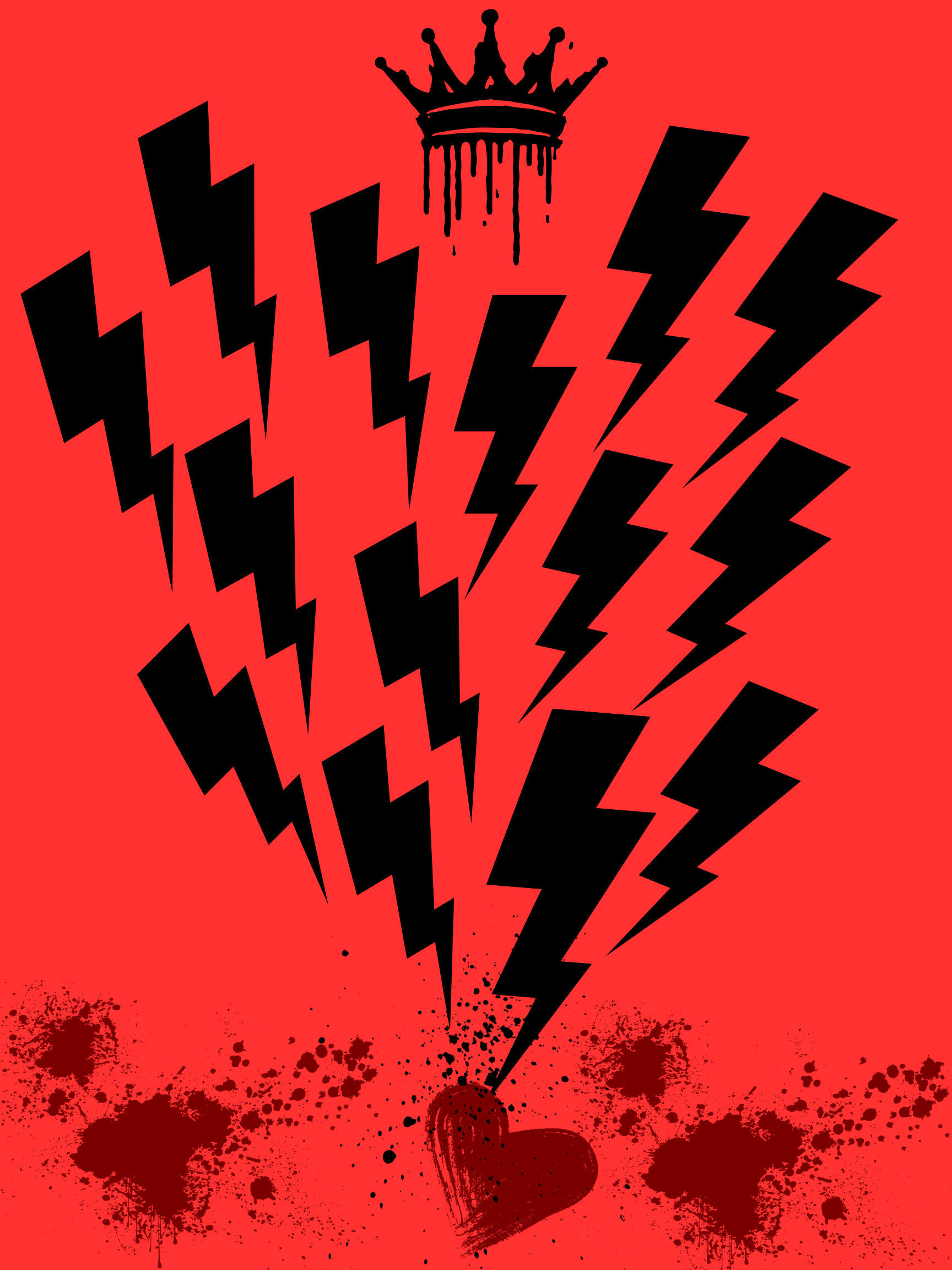 the broken heart storm Red